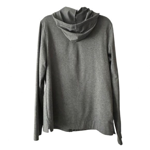 Athletic Works Girl's L (12-14) Gray Zip-Up Sporty Athletic Long Sleeves Hoodie - Picture 3 of 16